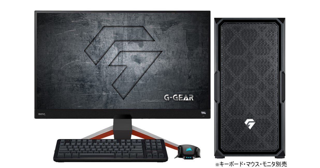 TSUKUMO、「G-GEAR」で新型G-GEARミドルタワーケースを初採用した